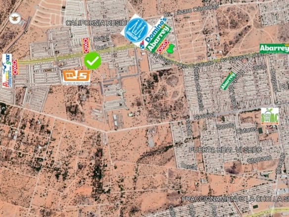 Calificación de terreno en zona de bienes raíces comerciales en Querétaro con ubicación estratégica y accesible para inversiones inmobiliarias.