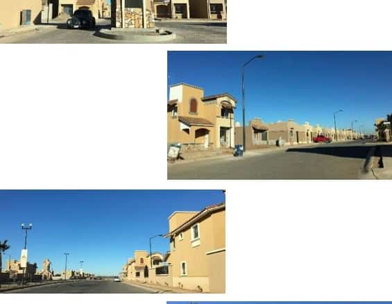 Casas residenciales en desarrollo de bienes raíces comerciales en Fompo, área de crecimiento urbano y oportunidad de inversión inmobiliaria en mercado de bienes raíces.