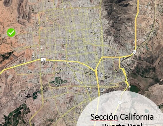 Fompo bienes raíces comerciales en Puerta Real, sección California, con gran potencial para inversión y desarrollo inmobiliario en una ubicación estratégica.