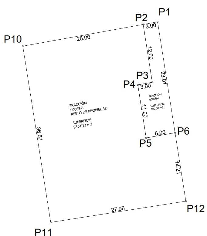 Amplia oportunidad de inversión en bienes raíces comerciales, terreno en venta con excelente ubicación y topografía en detalles topográficos precisos para desarrollo empresarial.