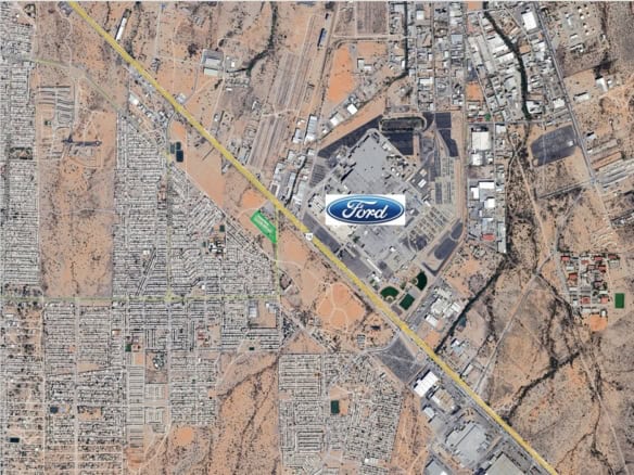 Amplia propiedad comercial en tratamiento con ubicación estratégica cerca de Ford, ideal para negocios, inversión y desarrollo industrial en zona bien conectada en la ciudad de Fompo.