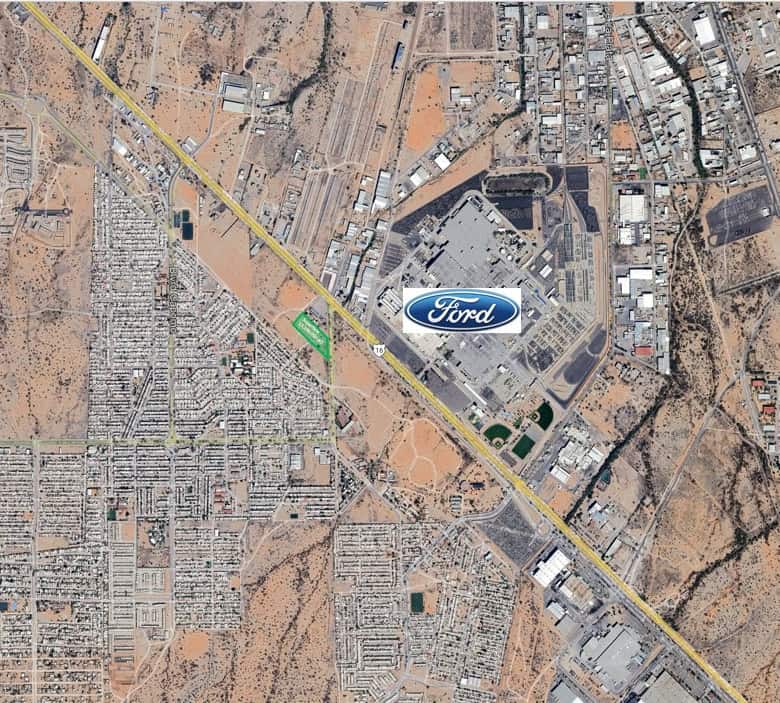 Amplia propiedad comercial en tratamiento con ubicación estratégica cerca de Ford, ideal para negocios, inversión y desarrollo industrial en zona bien conectada en la ciudad de Fompo.