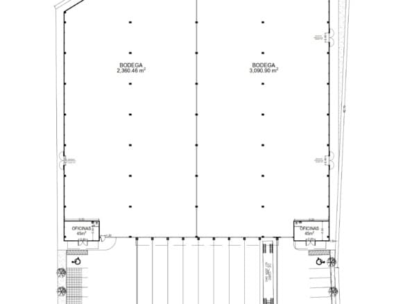 Amplio almacén industrial en venta con excelente distribución y acceso fácil en una zona estratégica, ideal para logística y distribución. Ideal para inversión en bienes raíces comerciales.