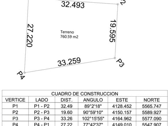 Amplia parcela de terreno comercial de 760.59 m² con excelente ubicación para inversión en bienes raíces comerciales en Fompo, ideal para desarrollar proyectos empresariales.