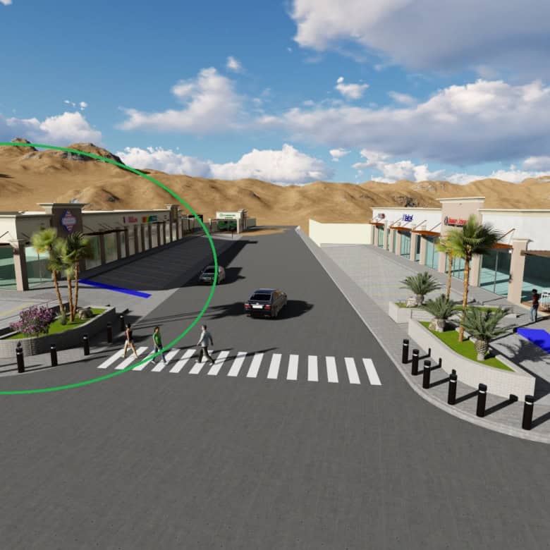 Nuevos locales comerciales en desarrollo en una zona estratégica con estacionamiento y accesos fáciles, ideal para inversión y negocio.