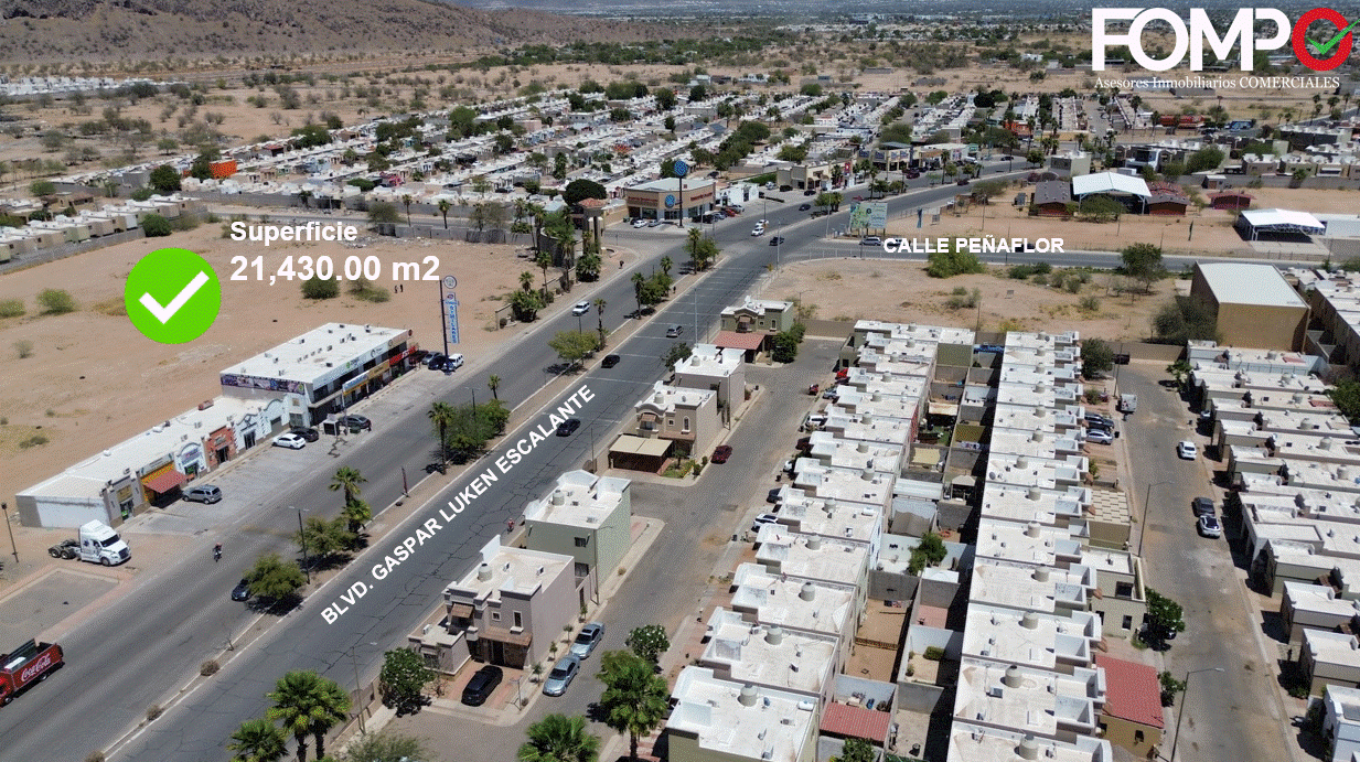 Vista lateral OESTE a ESTE