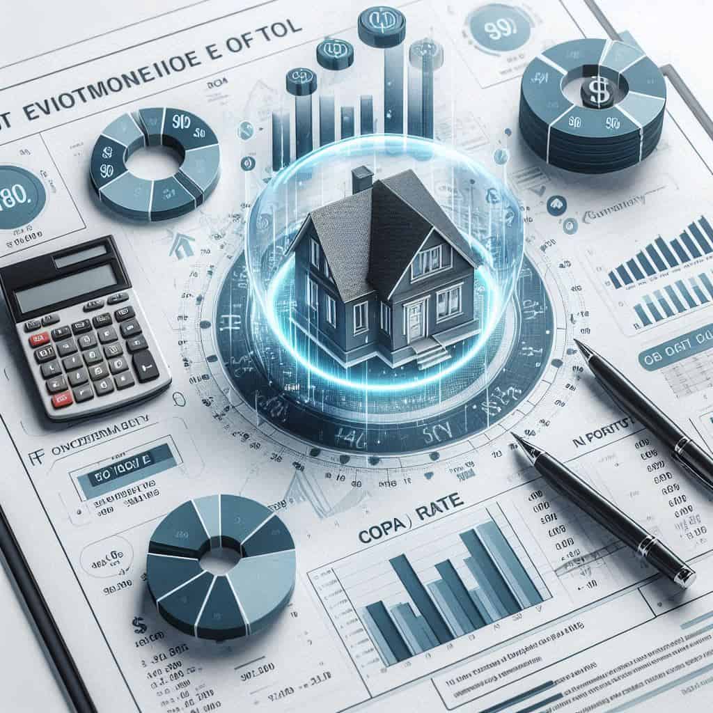 Fachada de inmueble resaltada con tecnología holográfica para bienes raíces comerciales en Fompo bienes raíces comerciales.