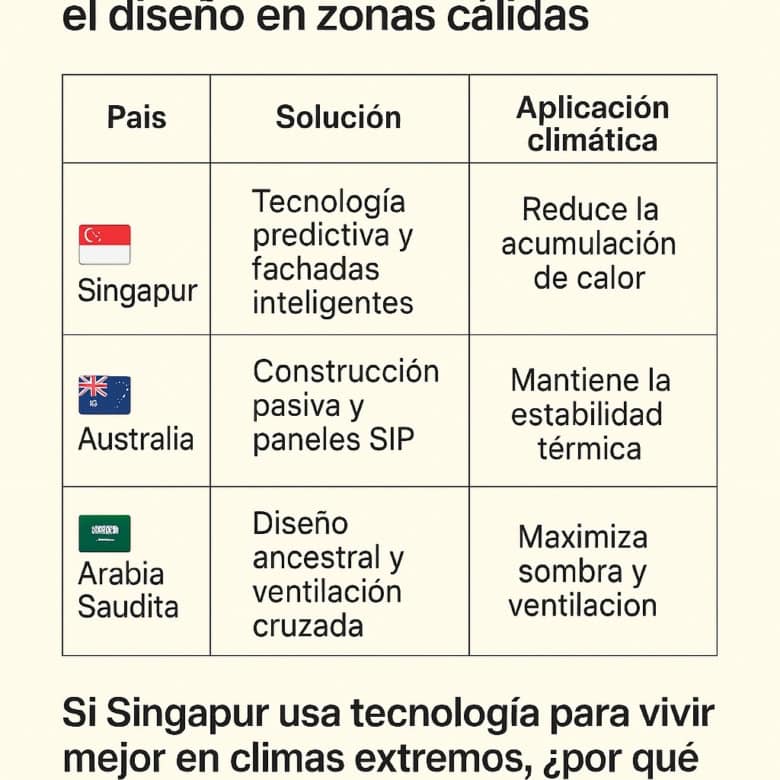 🔥 3 soluciones internacionales que están redefiniendo el diseño en zonas cálidas